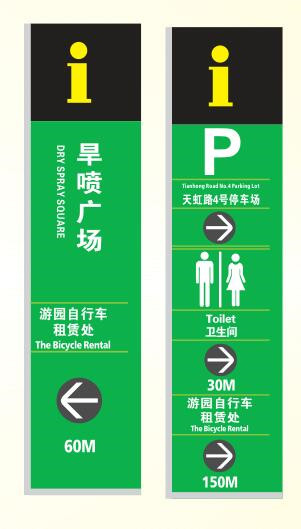 綠道標志牌